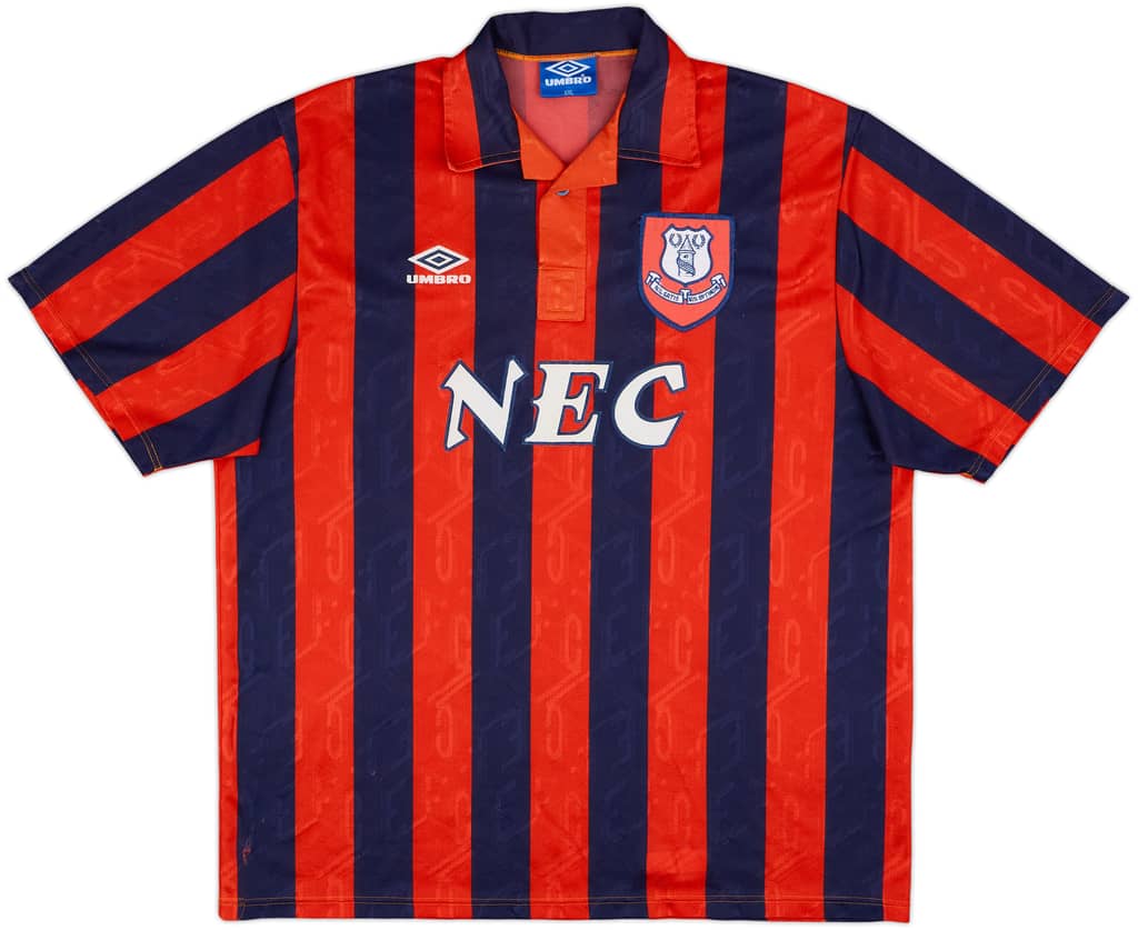 1992-94 Everton Away Shirt - 8/10 - (XXL)