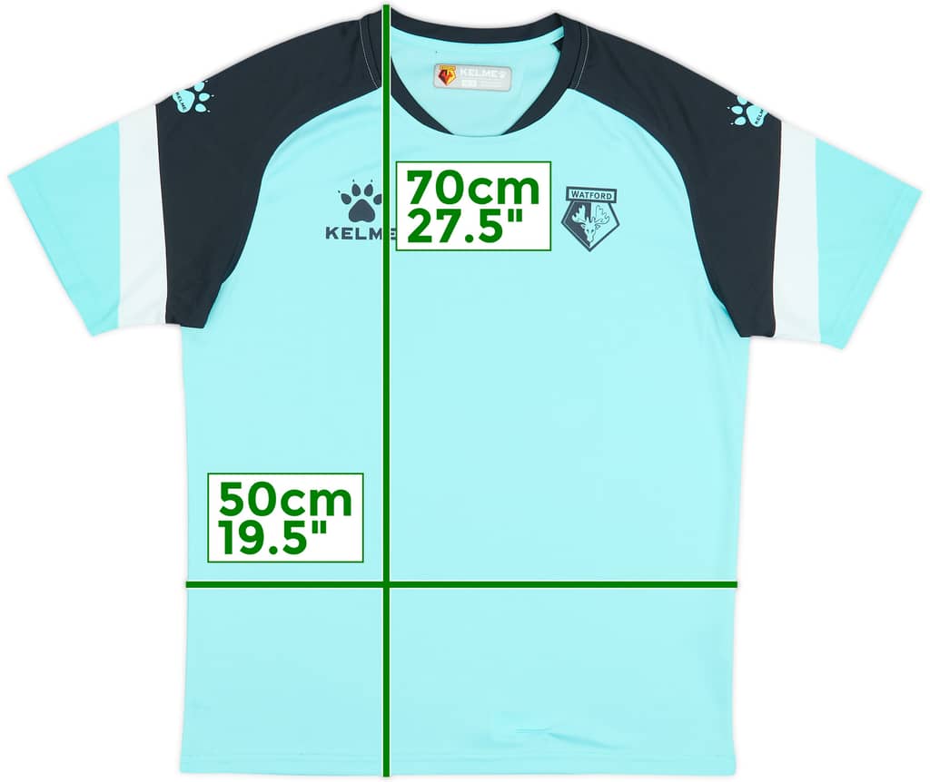 2022-23 Watford Kelme Training Shirt - 9/10 - (S)