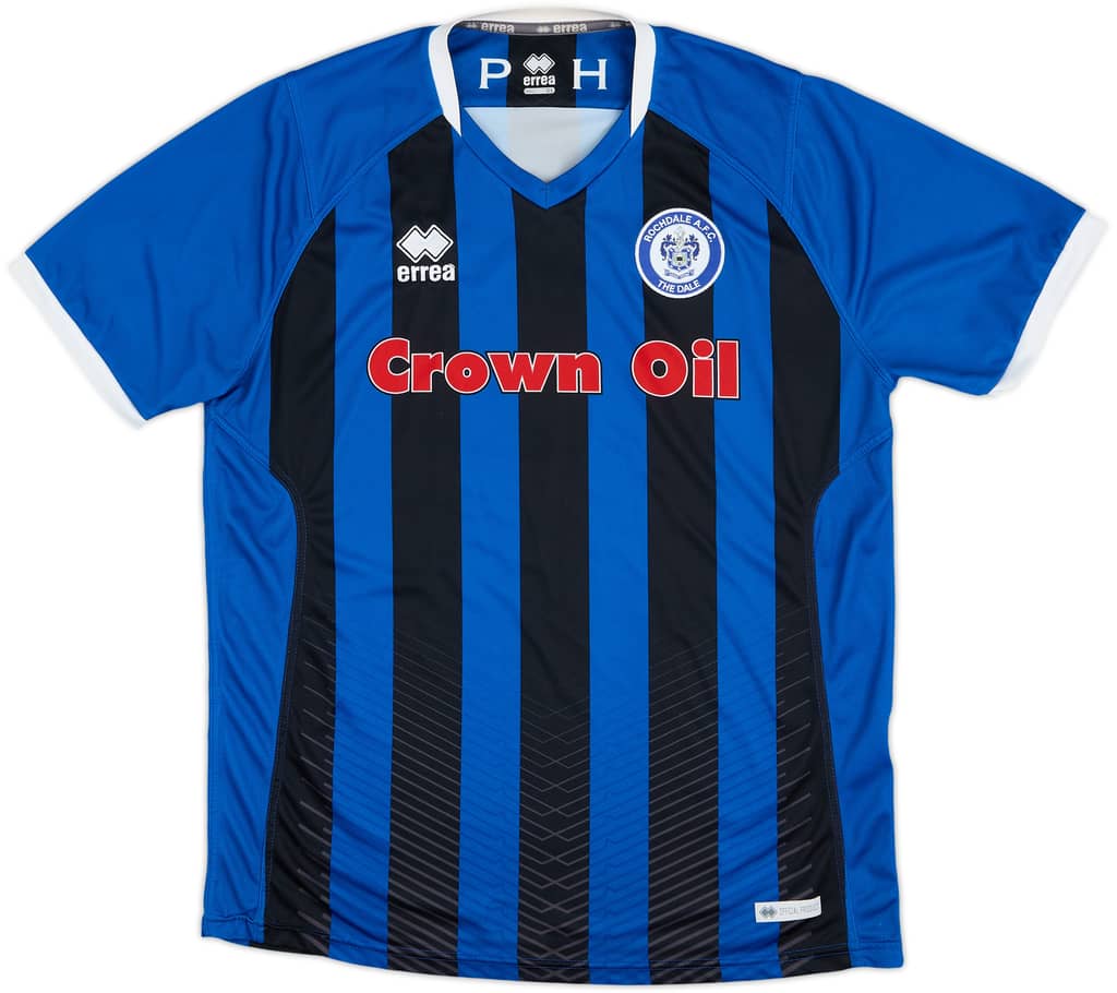 2019-20 Rochdale Home Shirt - 8/10 - (XL)