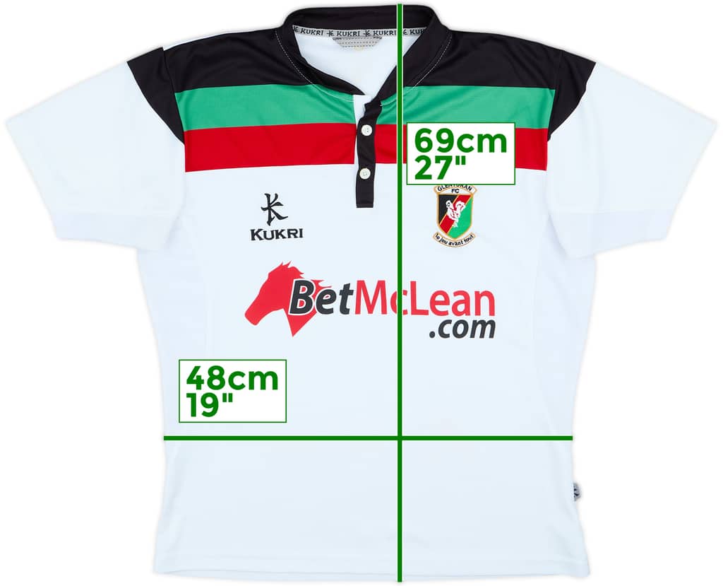 2014-15 Glentoran Away Shirt - 8/10 - (M)