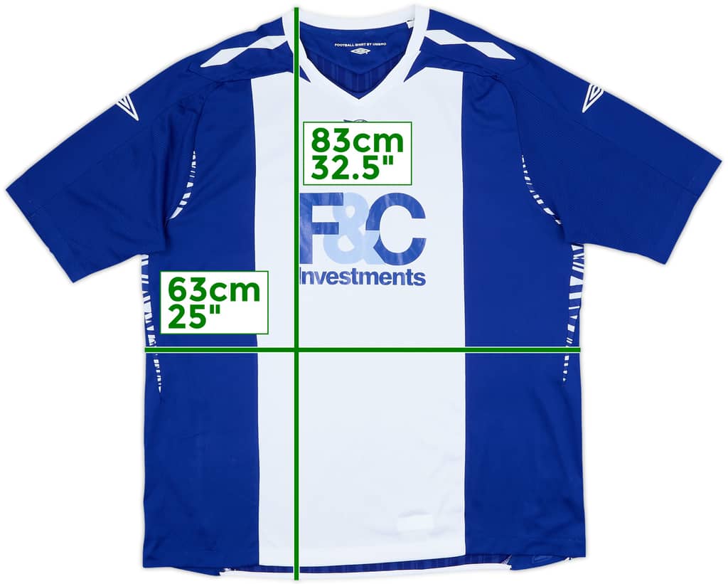 2007-08 Birmingham Home Shirt - 6/10 - (XXL)