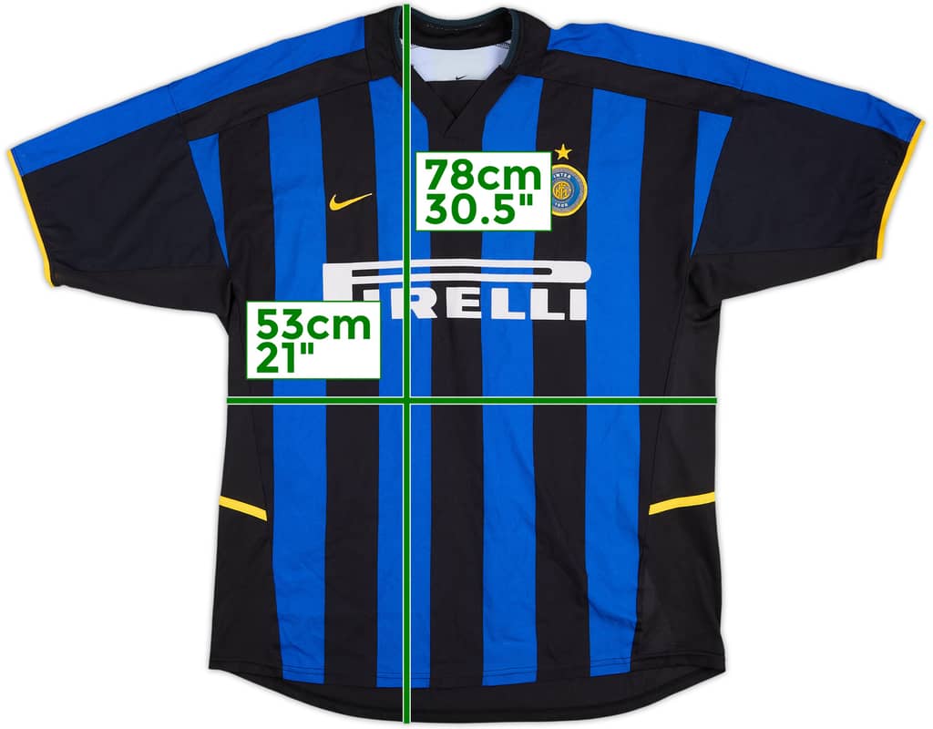2002-03 Inter Milan Home Shirt - 5/10 - (L)