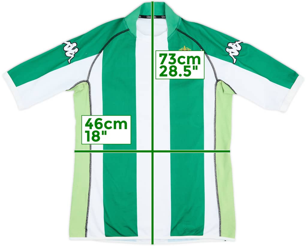 2002-03 Real Betis Home Shirt - 5/10 - (L)