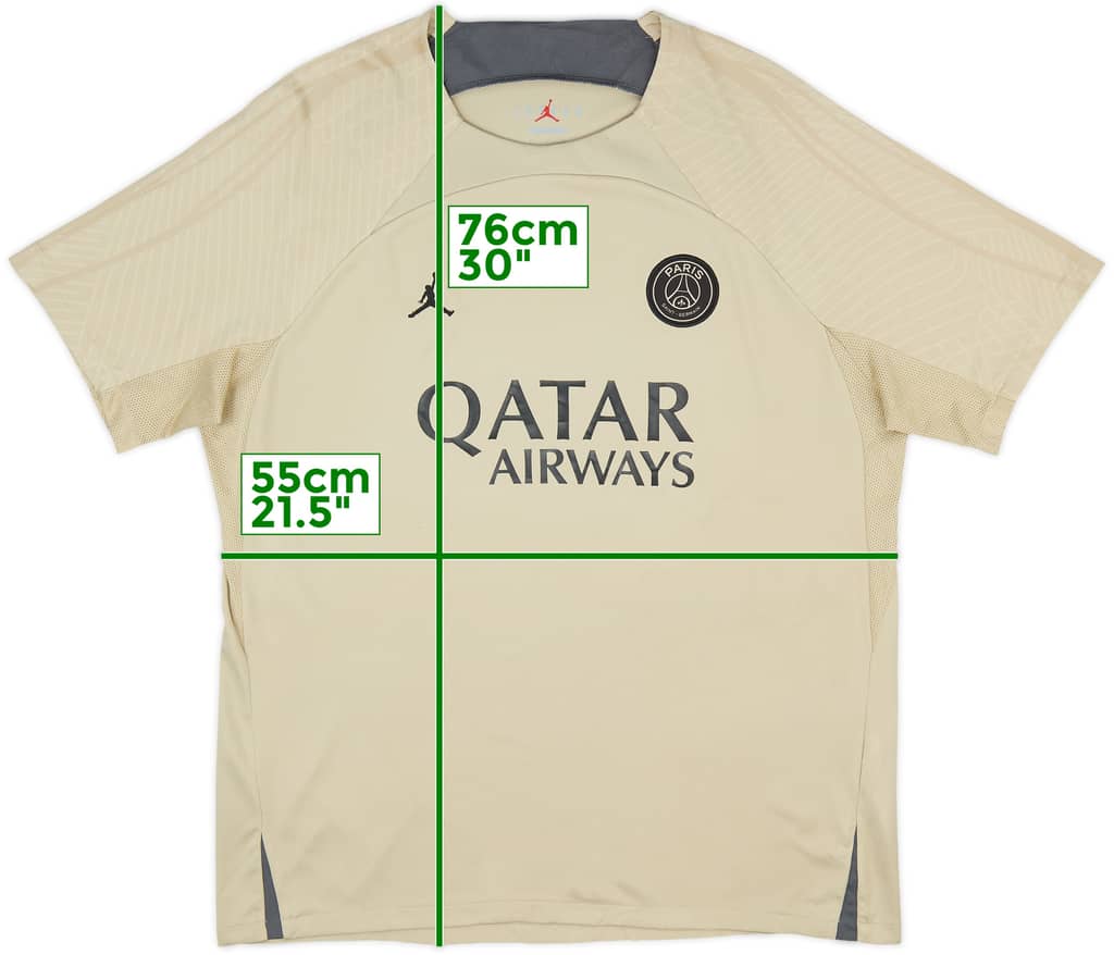 2023-24 Paris Saint-Germain Nike Training Shirt - 9/10 - (XL)