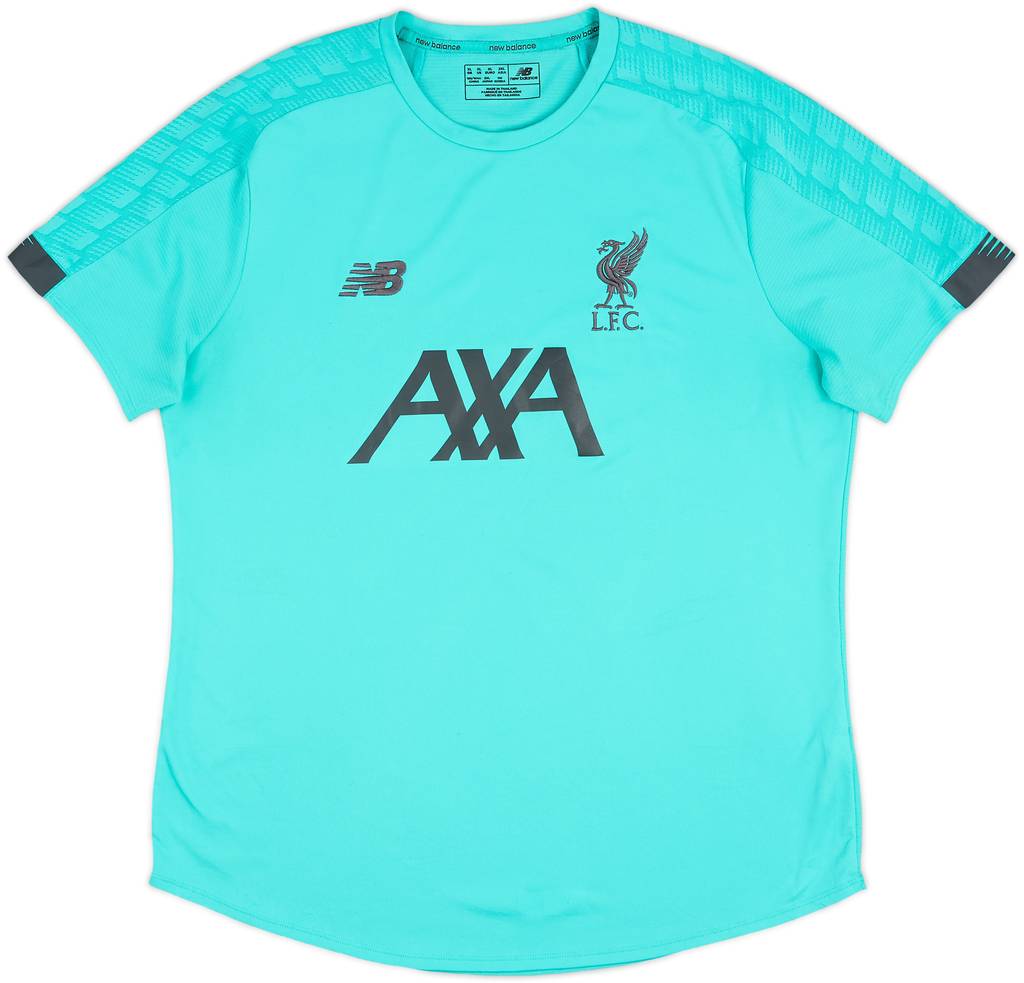 2020-21 Liverpool New Balance Training Shirt - 8/10 - (Women's XL)