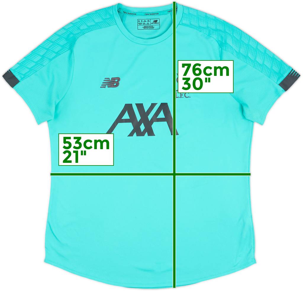 2020-21 Liverpool New Balance Training Shirt - 8/10 - (Women's XL)