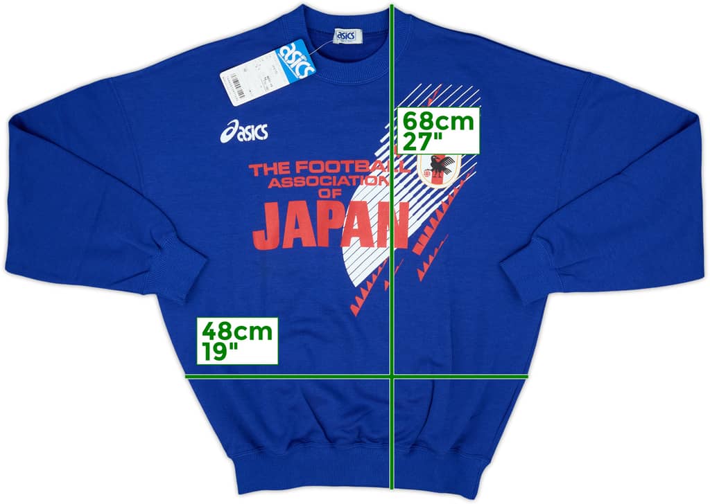 1994-96 Japan Asics Sweat Top (L)