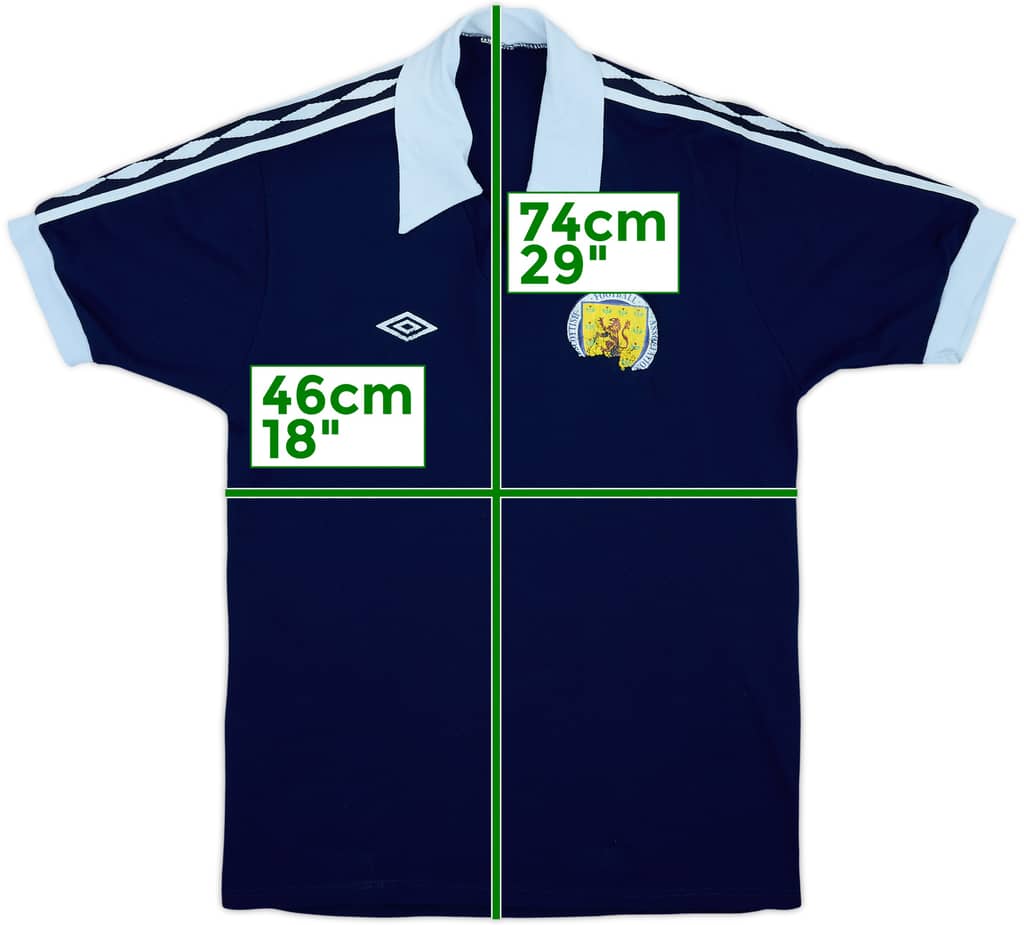 Camiseta de local de Escocia 1976-79 - 5/10 - (Y)