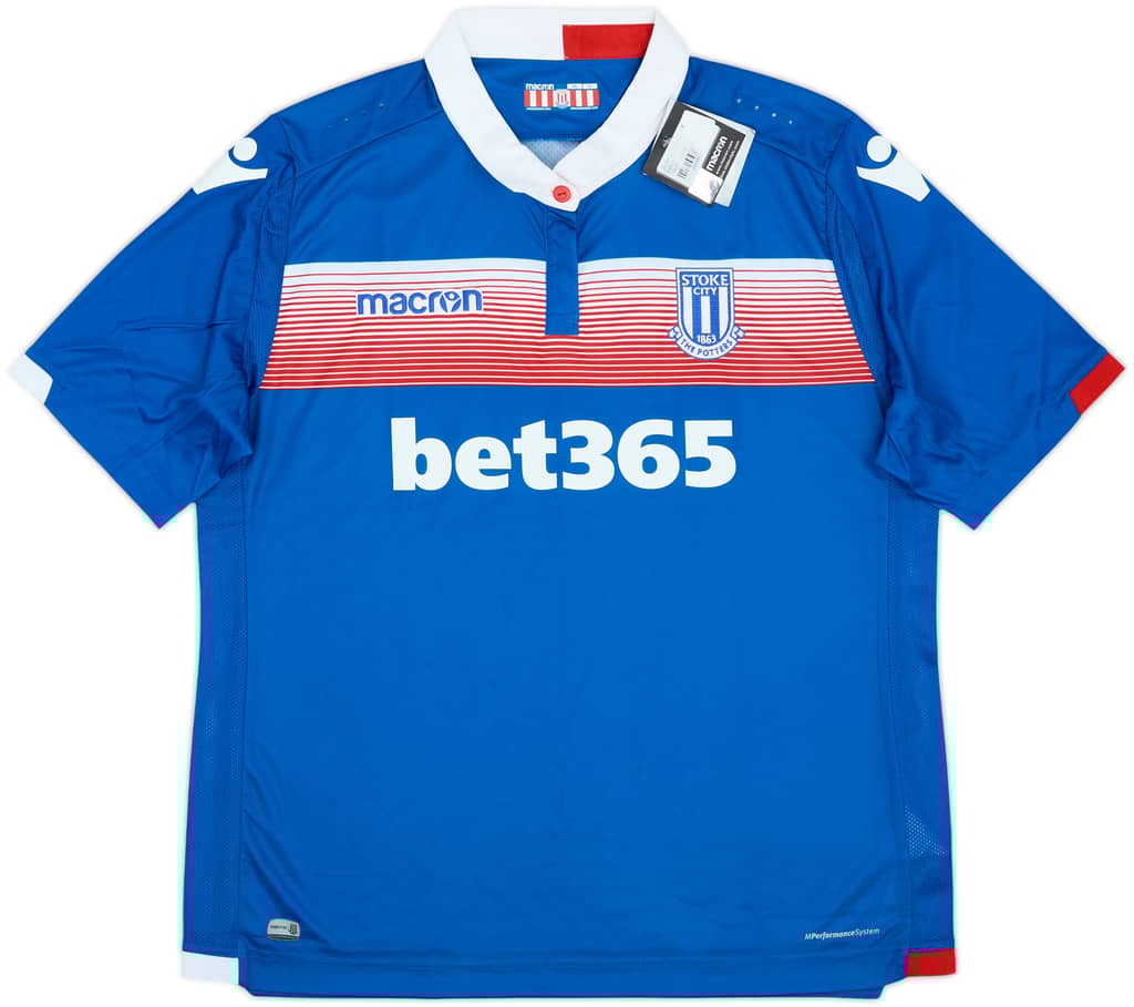 2017-18 Stoke City Away Shirt (Women's XXL)