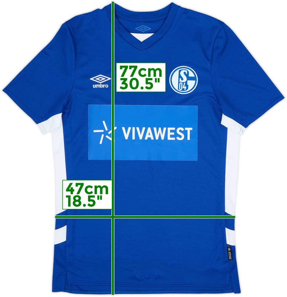2021-22 Schalke Home Shirt - 9/10 - (M)