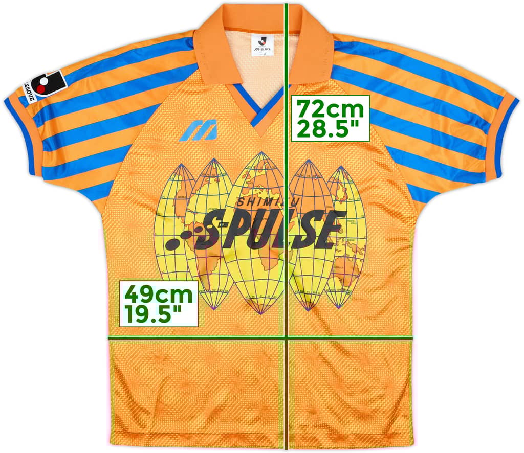 1993-94 Shimizu S-Pulse Home Shirt - 8/10 - (M)