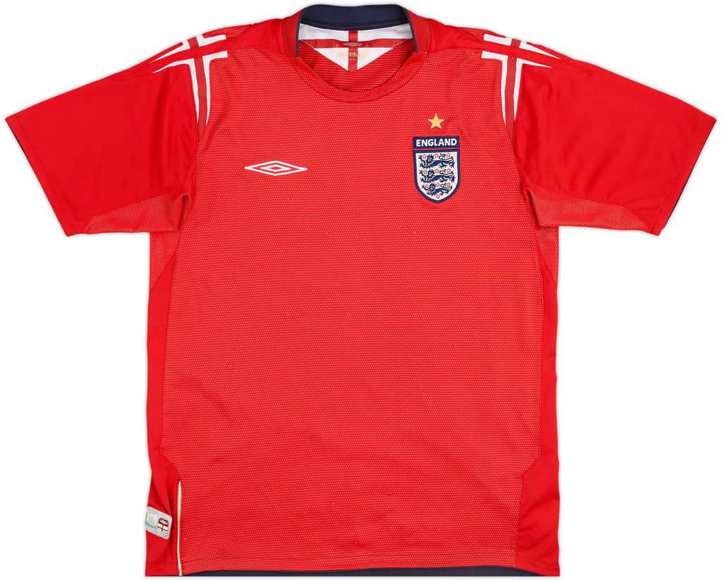 2004-06 England Away Shirt - 5/10 - (M)