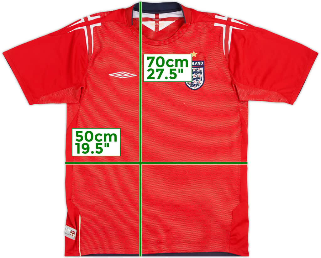 2004-06 England Away Shirt - 5/10 - (M)