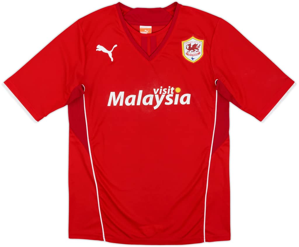 2013-14 Cardiff Home Shirt - 6/10 - (S)
