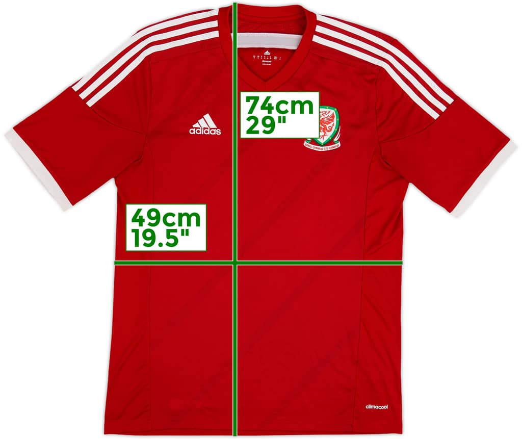2013-15 Wales Home Shirt - 6/10 - (M)