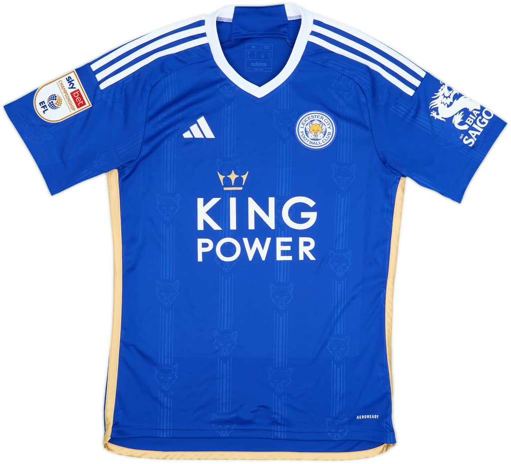 2023-24 Leicester Home Shirt - 10/10 - (M)