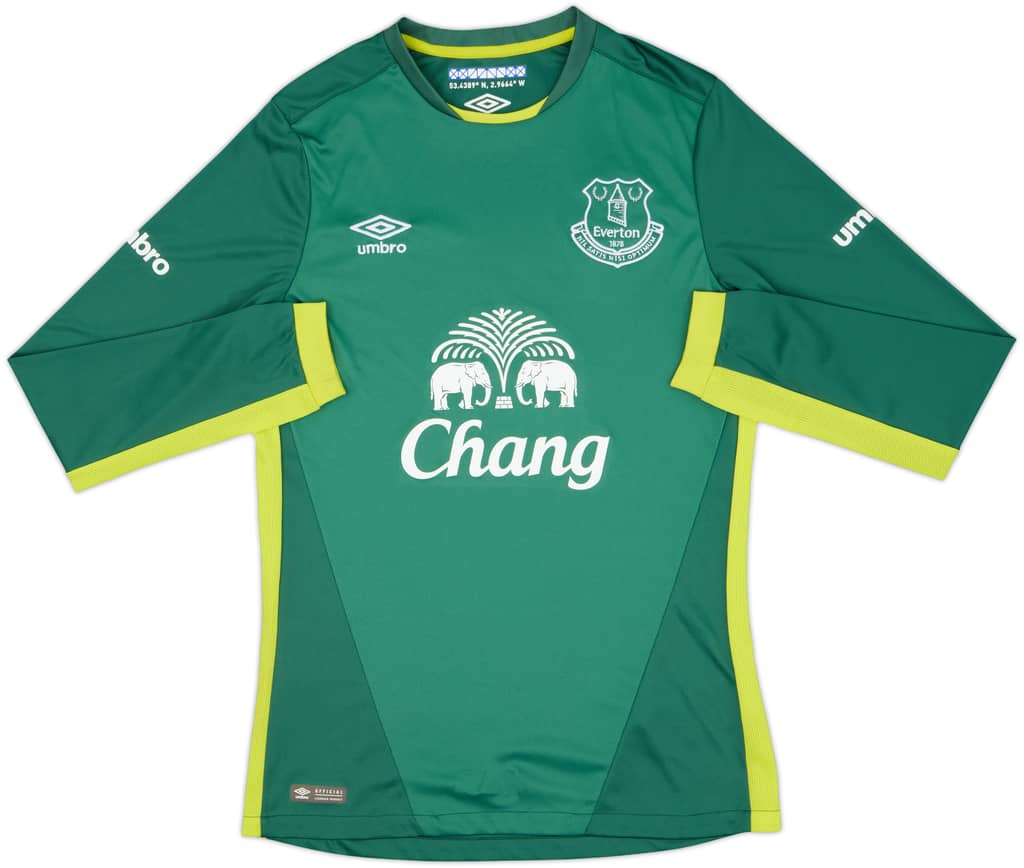 2016-17 Everton GK Shirt - 10/10 - (S)