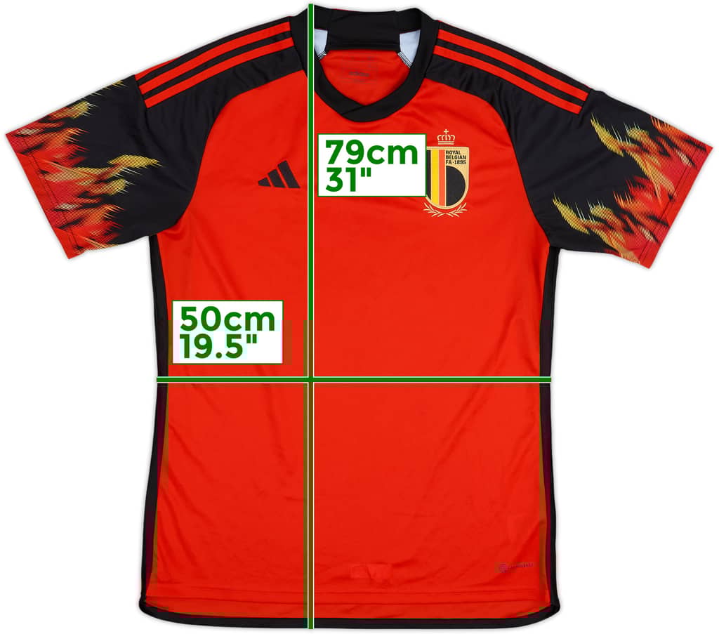 Camiseta de local de Belgium 2022-23 - 9/10 - (L)