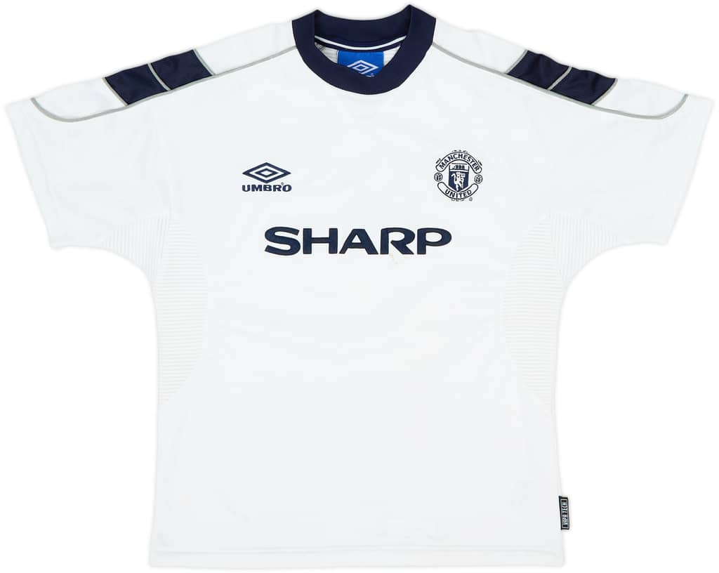 1999-00 Manchester United Third Shirt - 6/10 - (L.Boys)