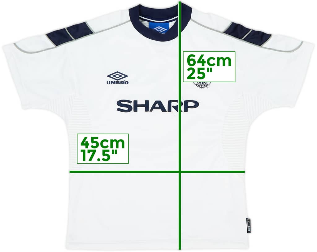 1999-00 Manchester United Third Shirt - 6/10 - (L.Boys)