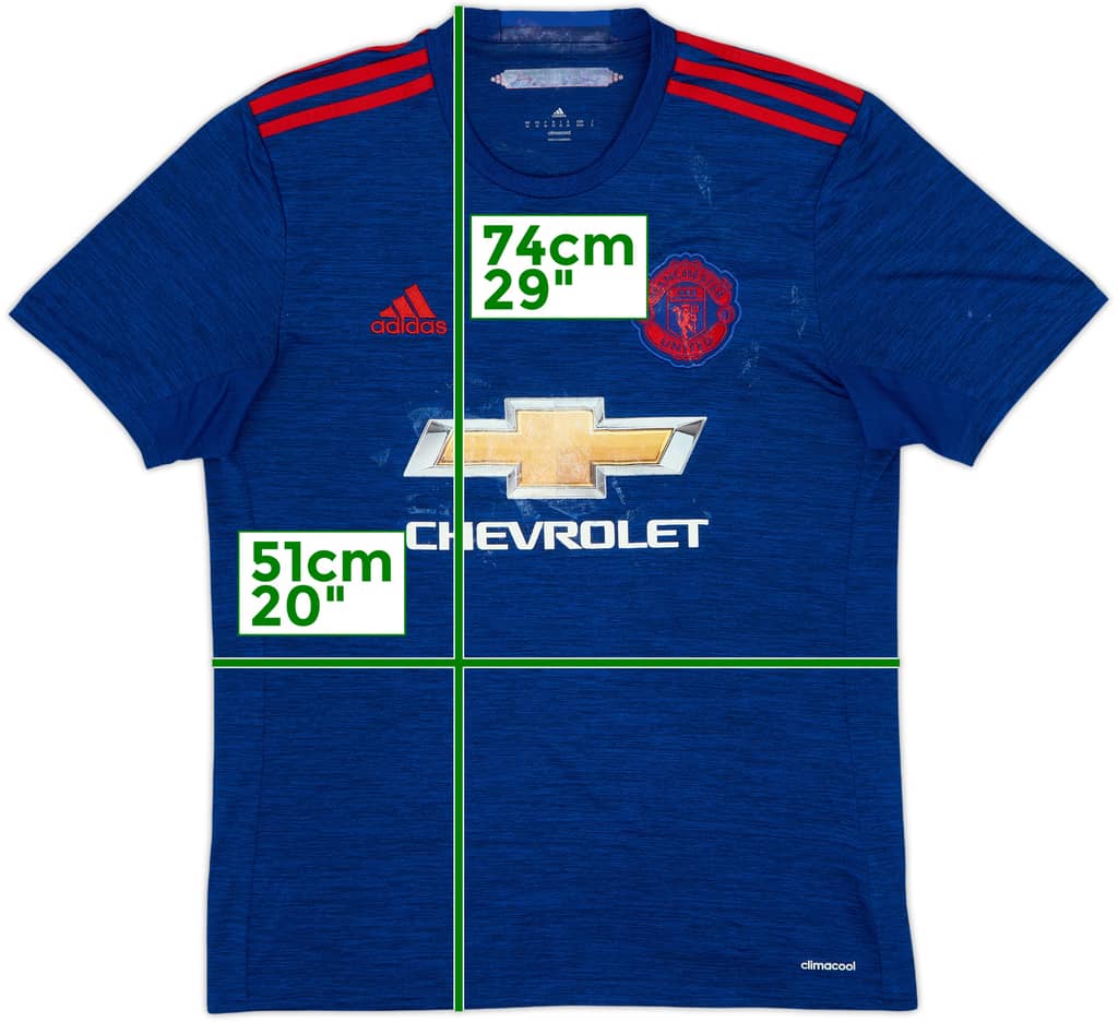 2016-17 Manchester United Away Shirt - 4/10 - (M)