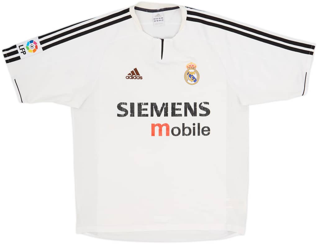 2003-04 Real Madrid Home Shirt - 5/10 - (M)