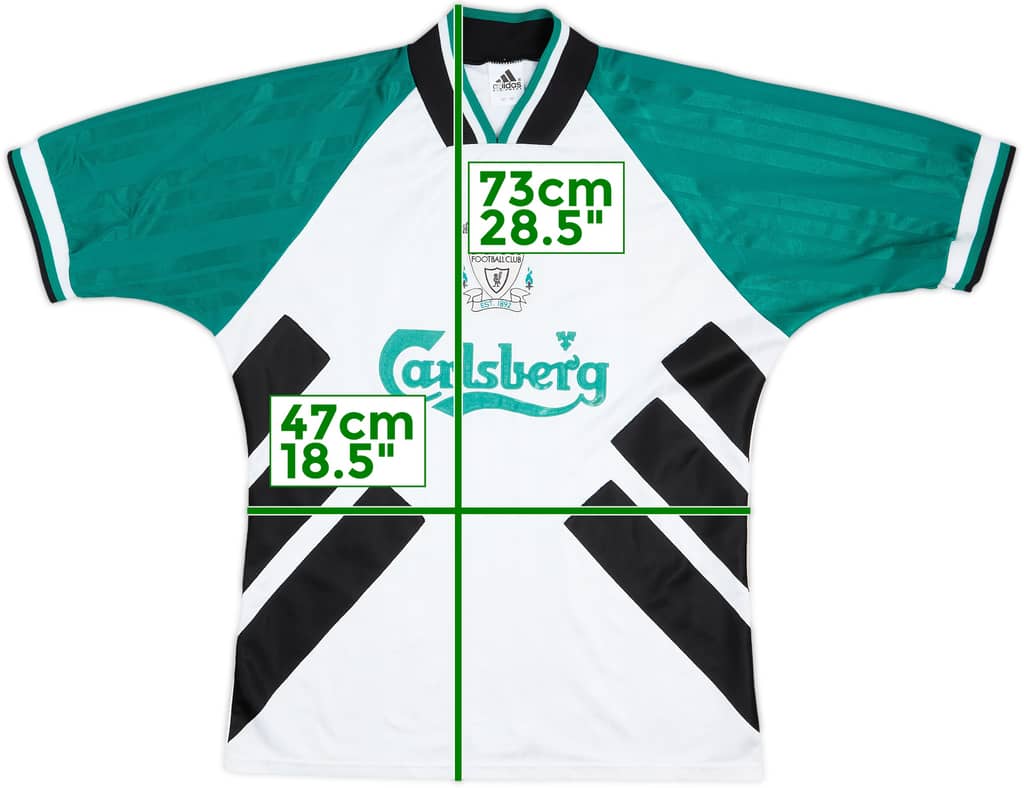 1993-95 Liverpool Away Shirt - 8/10 - (M)