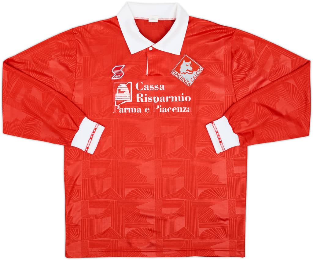 1995-96 Piacenza Home L/S Shirt - 4/10 - (M)