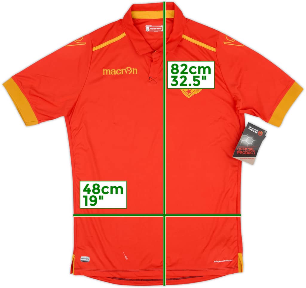 2017-18 Adelaide United AFC Home Shirt (L)
