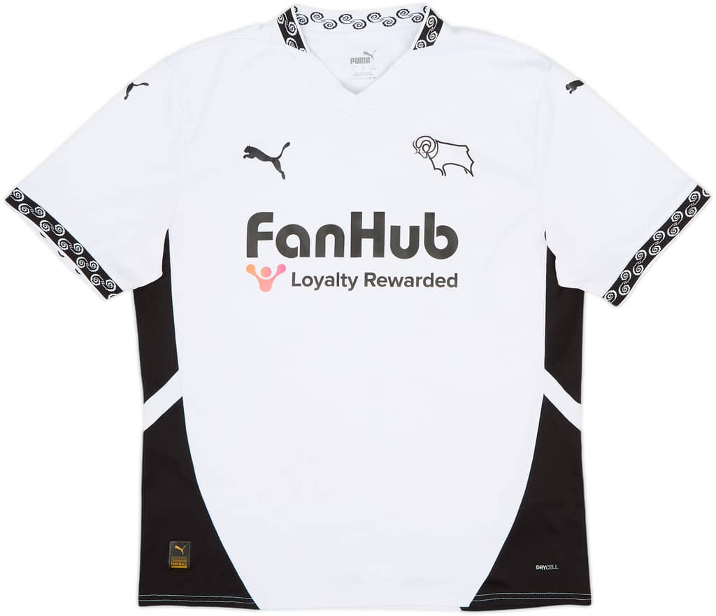 2024-25 Derby County Home Shirt - 5/10 - (L)