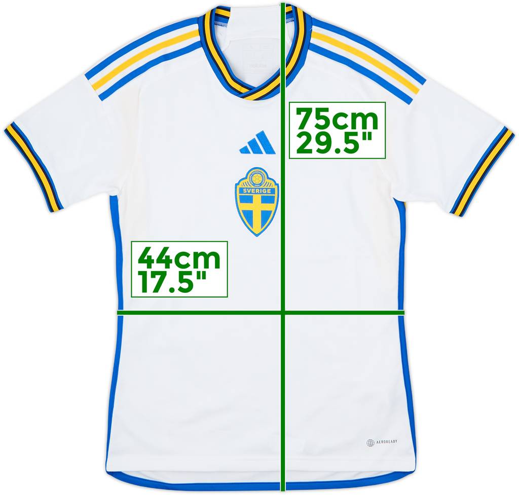 2022-23 Sweden Away Shirt - 6/10 - (S)
