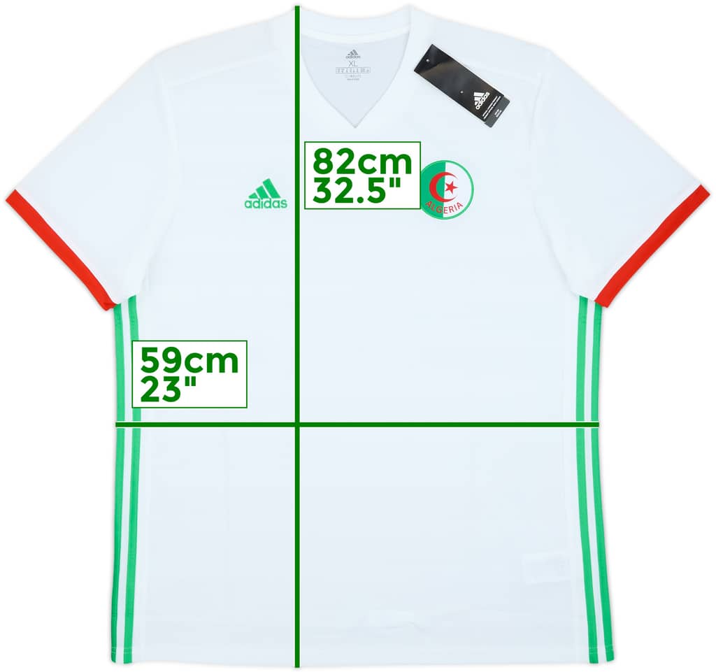 2018 Algeria Home Shirt (XL)
