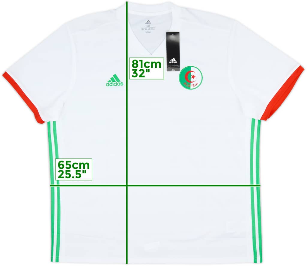 2018 Algeria Home Shirt (XXL)