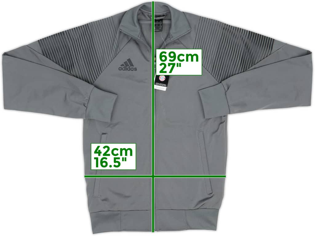 2018-19 Bayern Munich adidas Track Jacket (XS)