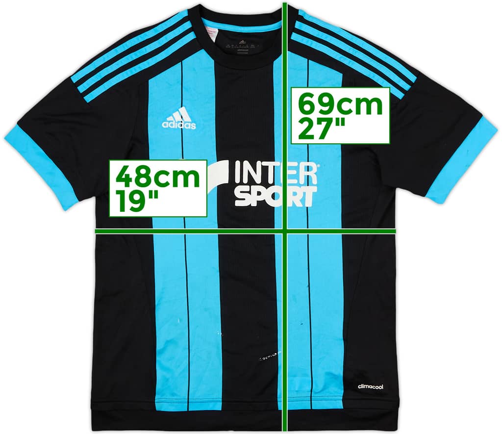 Camiseta de visitante del Olympique Marseille 2015-16 - 5/10 - (XL.Niños)