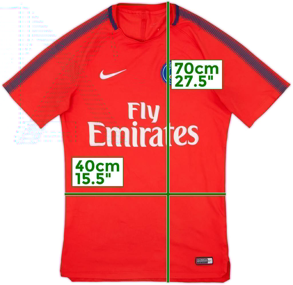 2017-18 Paris Saint-Germain Nike Training Shirt - 6/10 - (S)
