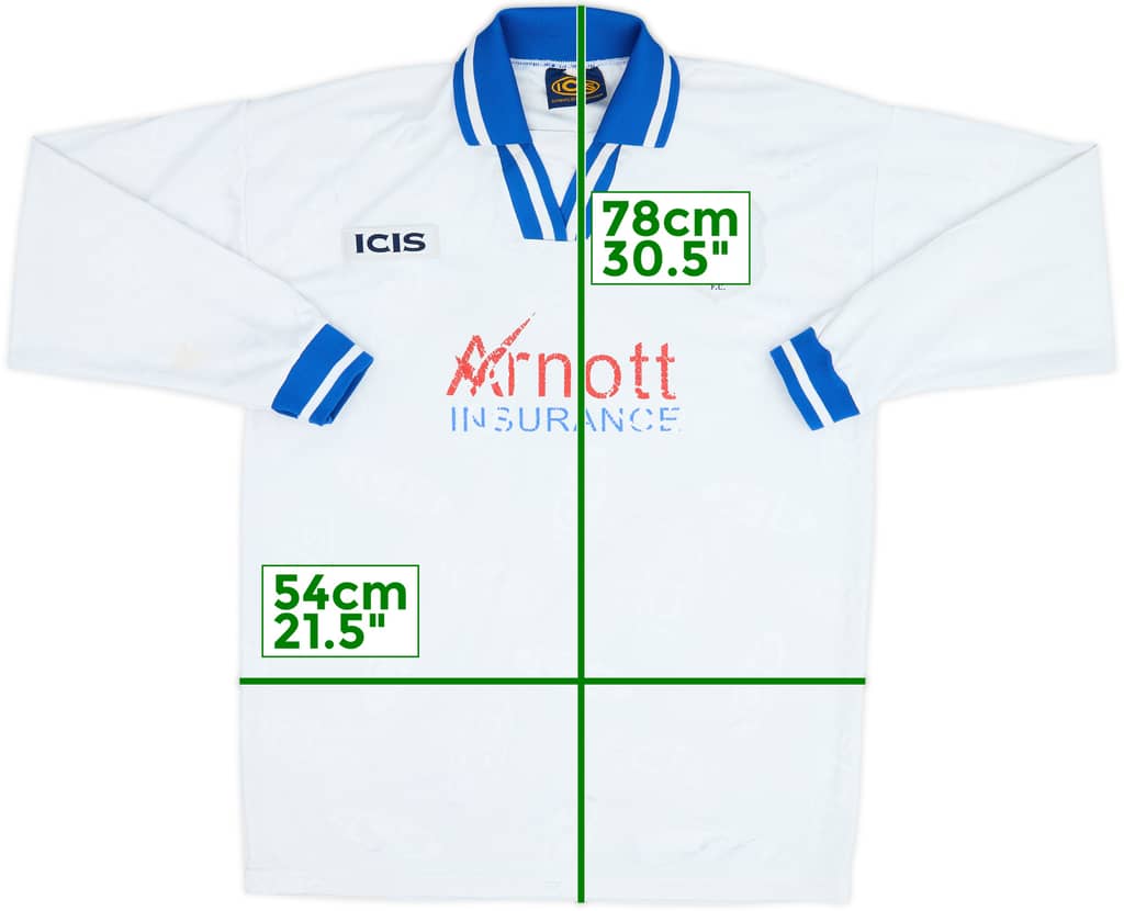 1998-99 Whitby Away L/S Shirt - 5/10 - (L)