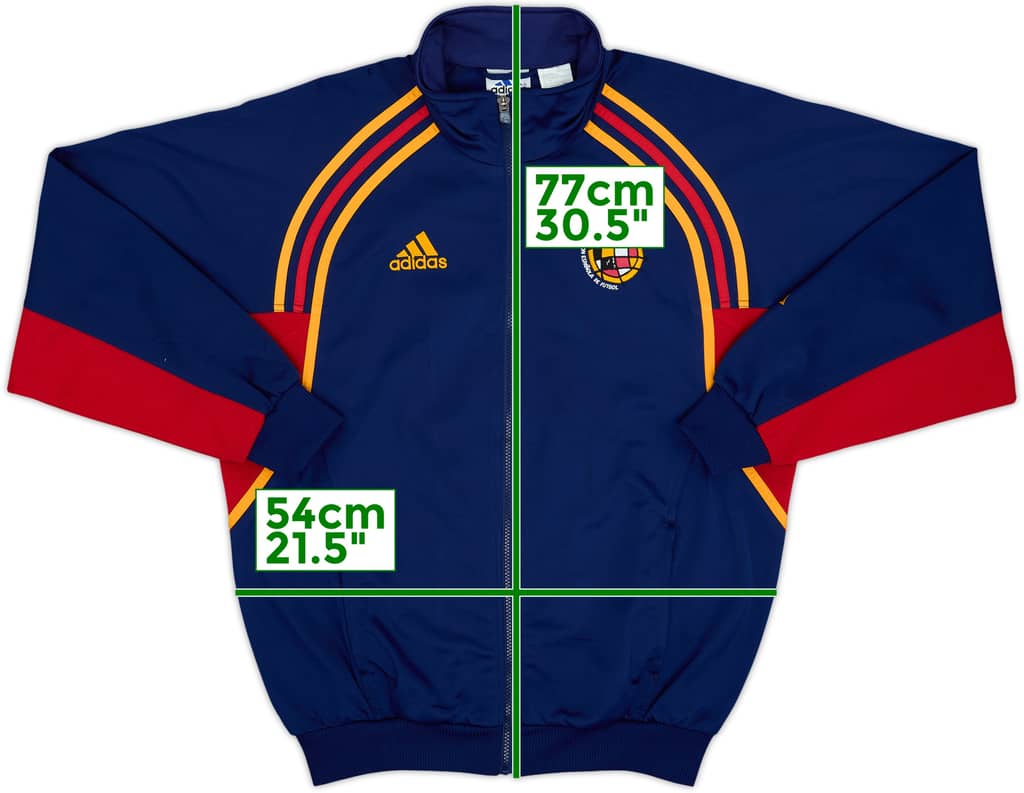 2000-01 Spain adidas Track Jacket - 6/10 - (M)