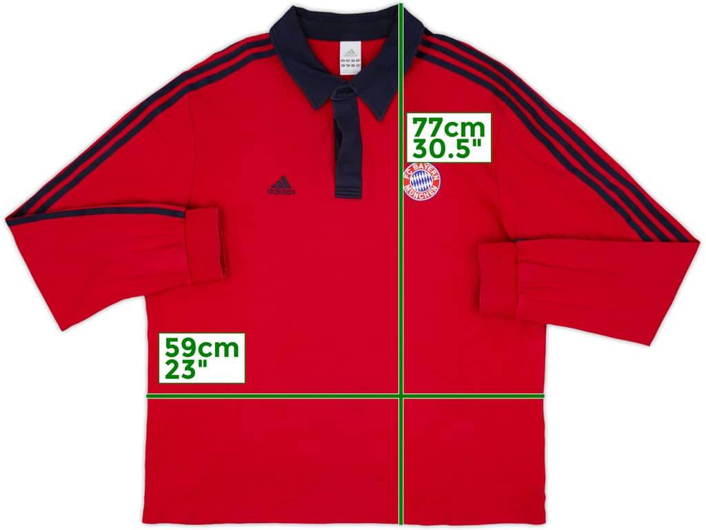 Polo de Rugby adidas del Bayern Munich 2008-09 - 8/10 - (L)