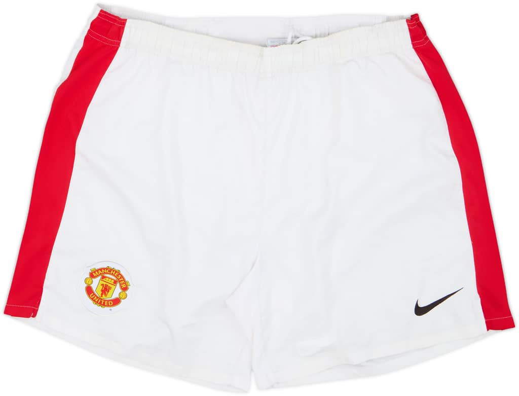 2009-10 Manchester United Home Shorts - 7/10 - (L)