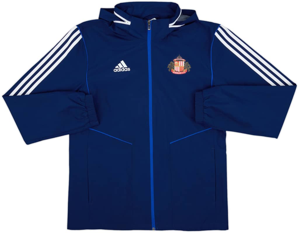 2019-20 Sunderland adidas Hooded Rain Jacket - 8/10 - (M)
