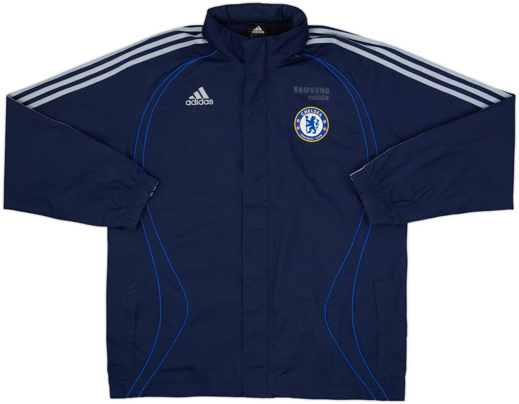 2006-07 Chelsea adidas Padded Bench Coat - 5/10 - (M)
