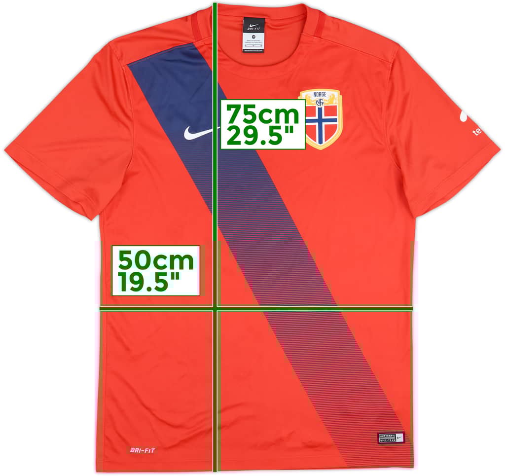 2015-16 Norway Home Shirt - 9/10 - (M)