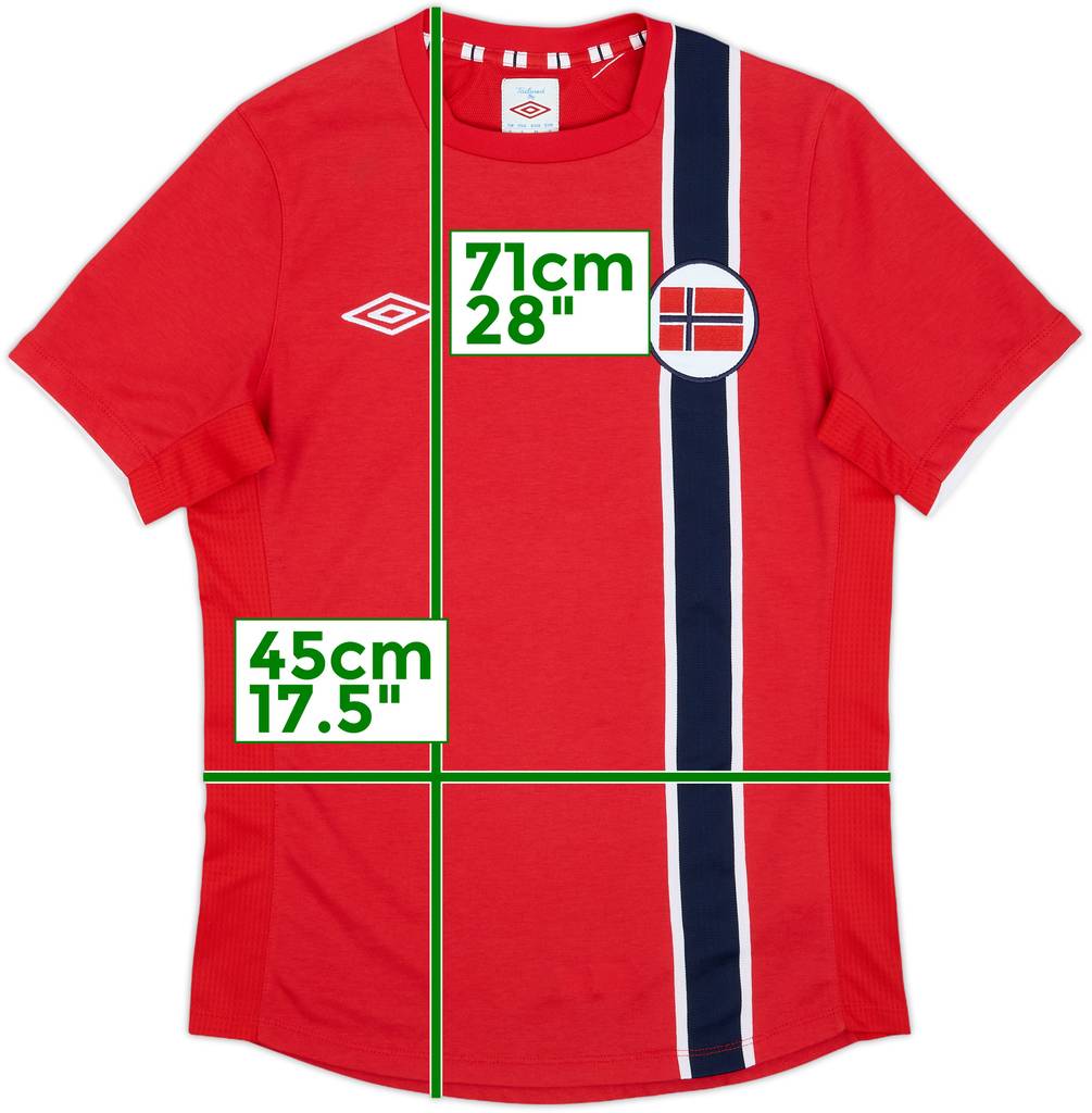 2012-13 Norway Home Shirt - 9/10 - (S)