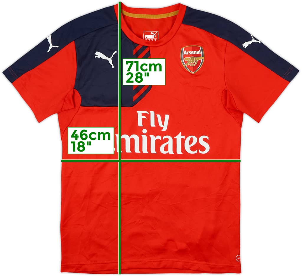 2015-16 Arsenal Puma Training Shirt - 7/10 - (M)