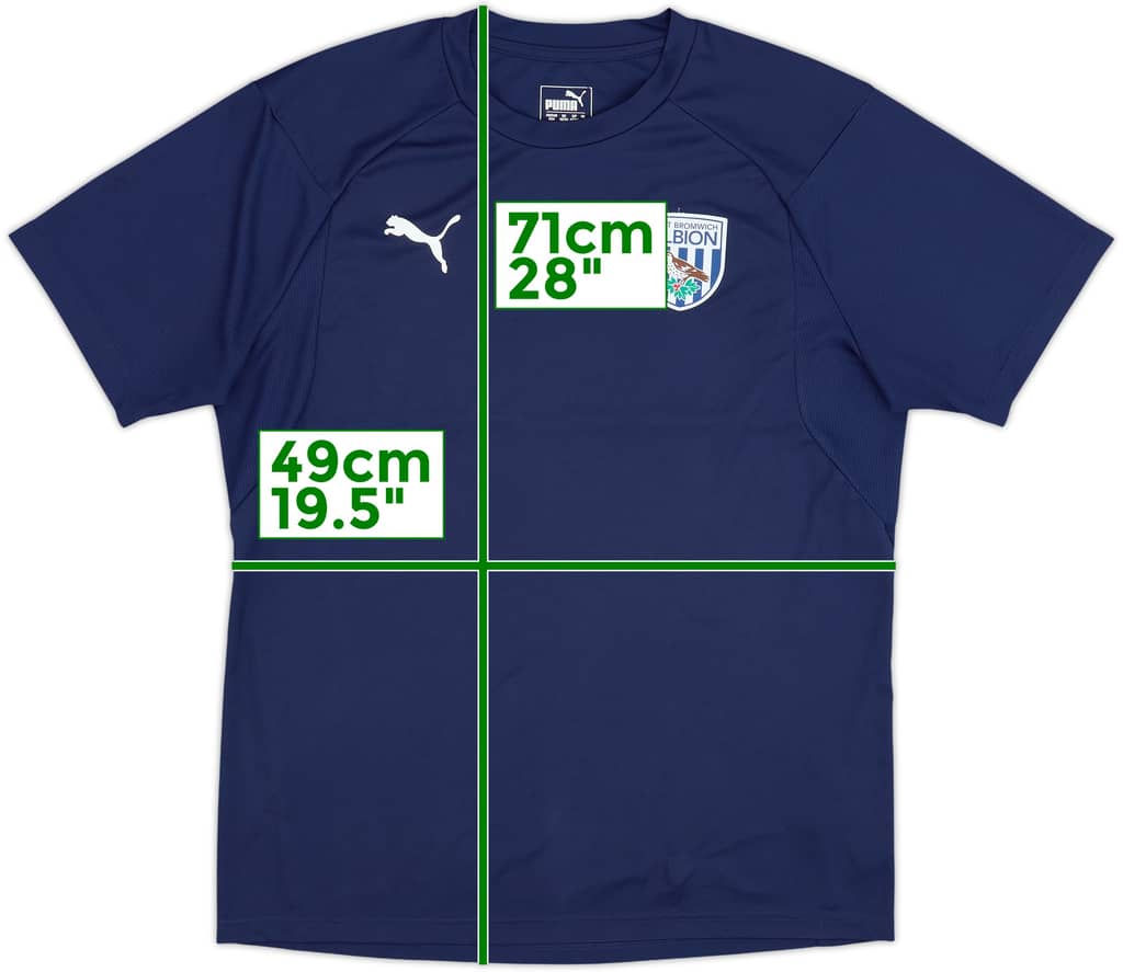 2018-19 West Brom Puma Training Shirt - 10/10 - (M)