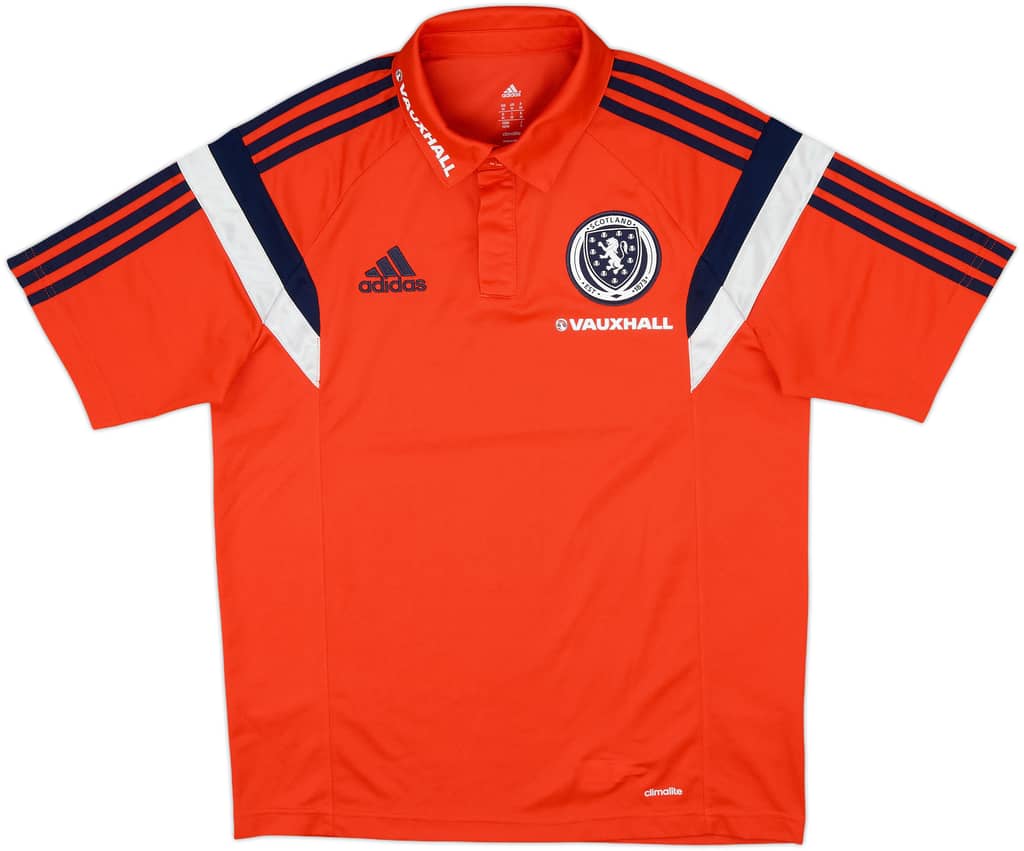 2014-15 Scotland adidas Polo Shirt - 10/10 - (M)