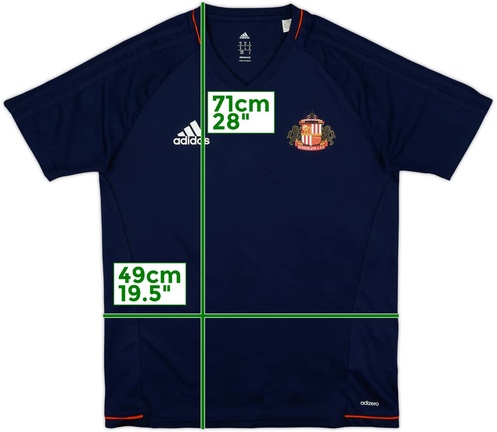 2017-18 Sunderland adizero Training Shirt - 10/10 - (M)