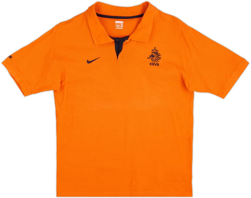 2008-09 Netherlands Nike Polo Shirt - 8/10 - (L)