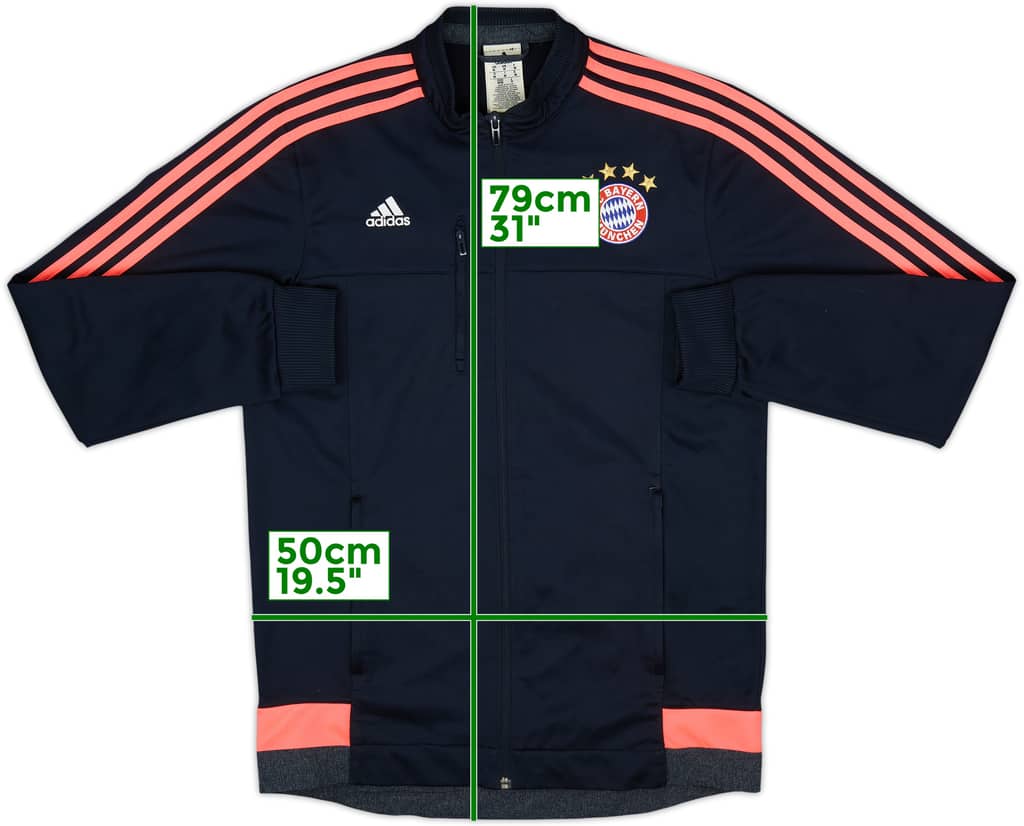 2015-16 Bayern Munich adidas Track Jacket - 10/10 - (M)